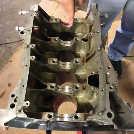 Installing the bearings