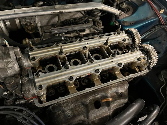 Cam rails are on