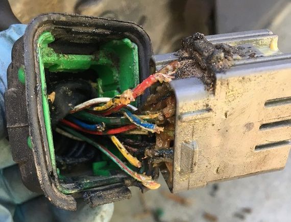 Driver side door harness