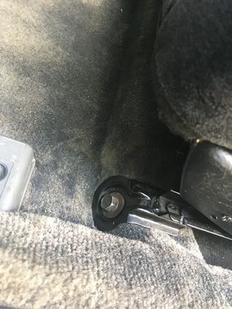 untouched seat mount