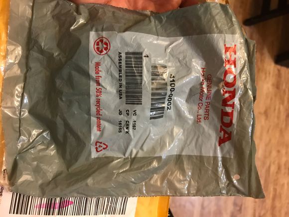 Honda oem tape