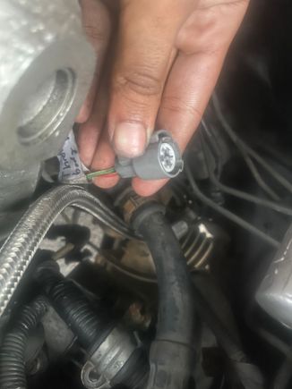 also have this unplugged which i believe is the air intake temp sensor