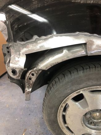 Grinded it clean