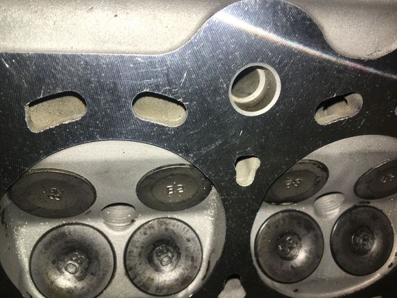 Close up of AFTER machining. Note the milling marks.