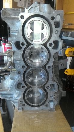 back up block assembled