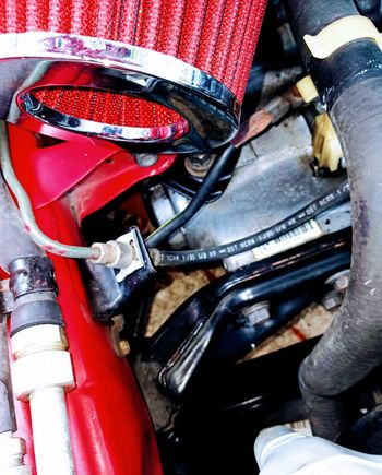 Passenger side Trans mount, 2nd pass with steam, done in daylight this time.