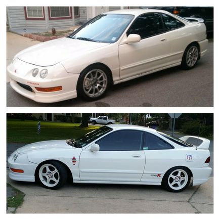 Before & after