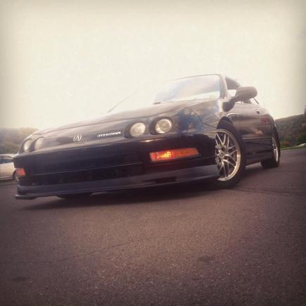 Mugen style bumper lip