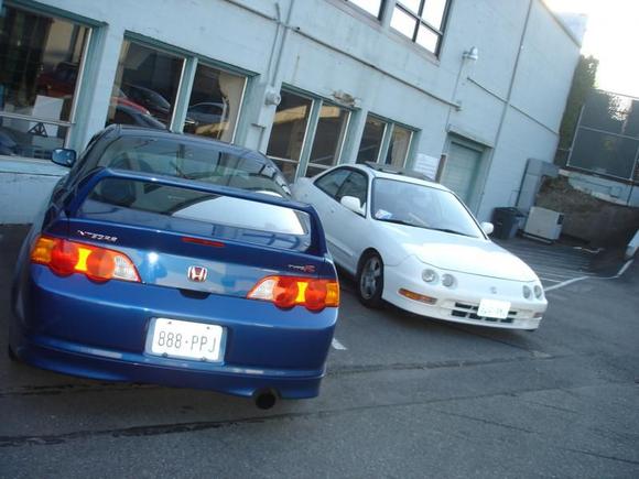 real dc5 type r and 4drs gsr