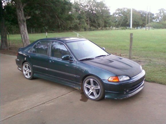it peed itself over the excitement of being back on the road after sitting in a back yard for 7 years...