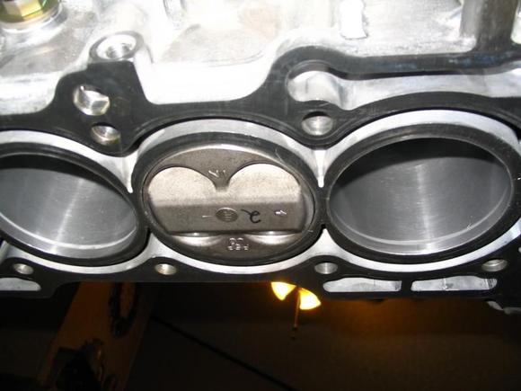 Piston out of the deck