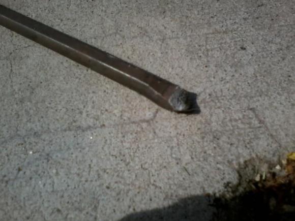 Broke a crow bar removing passenger side CV Axle