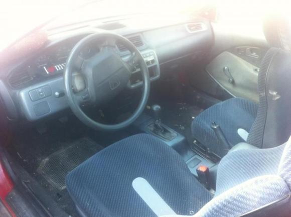 Interior shot...needs to be cleaned