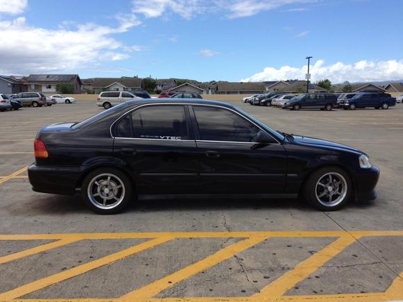 Side View Civic LX