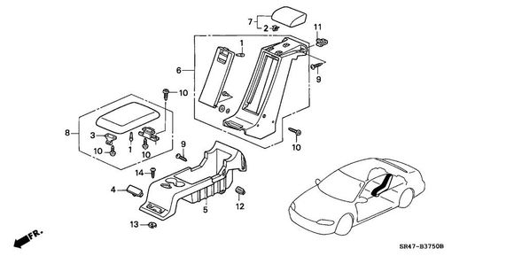 Rear Console