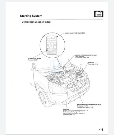 Component location