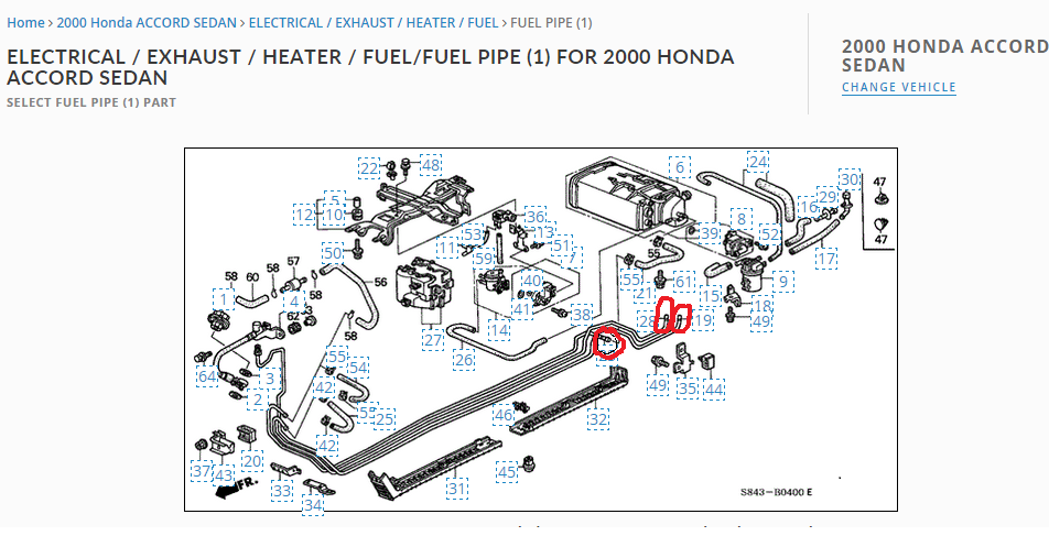 2000 Accord SE Fuel Line connections - Honda-Tech - Honda Forum Discussion
