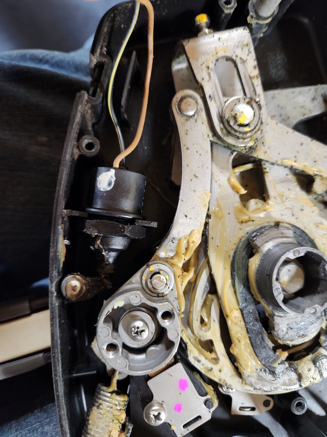 For the choke lever, I assume.