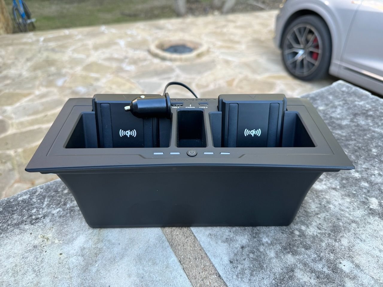 Accessories - Center Console Twin Wireless Charging Dock - Used - All Years Land Rover Defender - Spicewood, TX 78669, United States