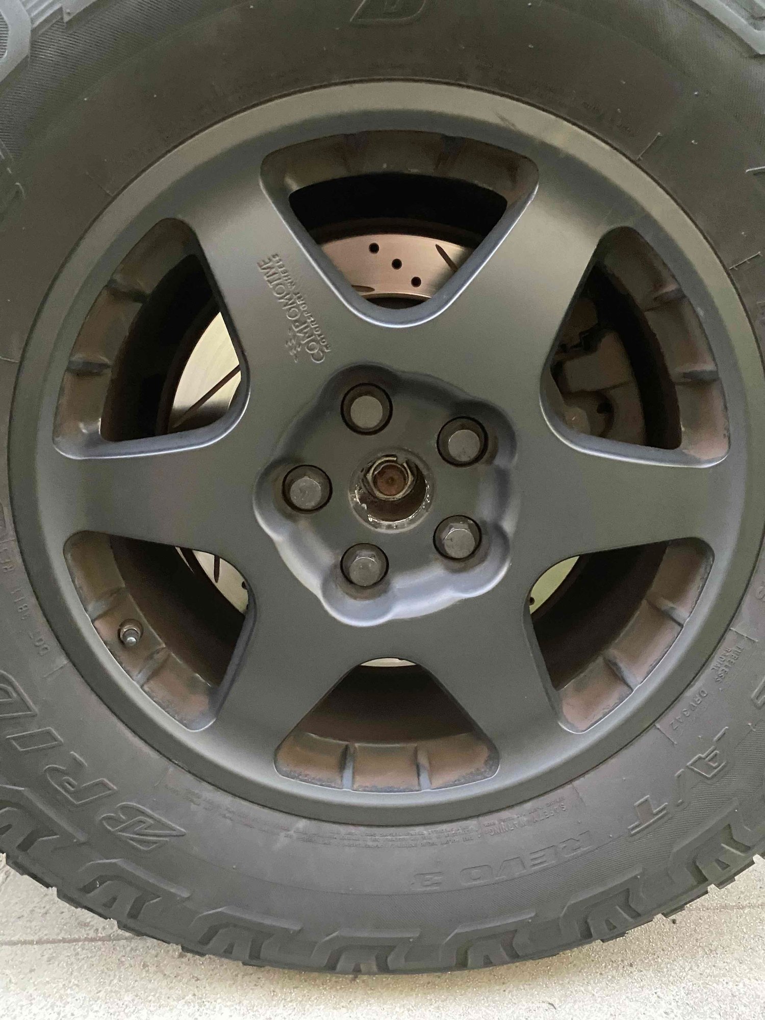 Wheels and Tires/Axles - Compomotive wheels - 18" set of 5 (tires not included) - Used - -1 to 2026  All Models - Orange, CA 92866, United States