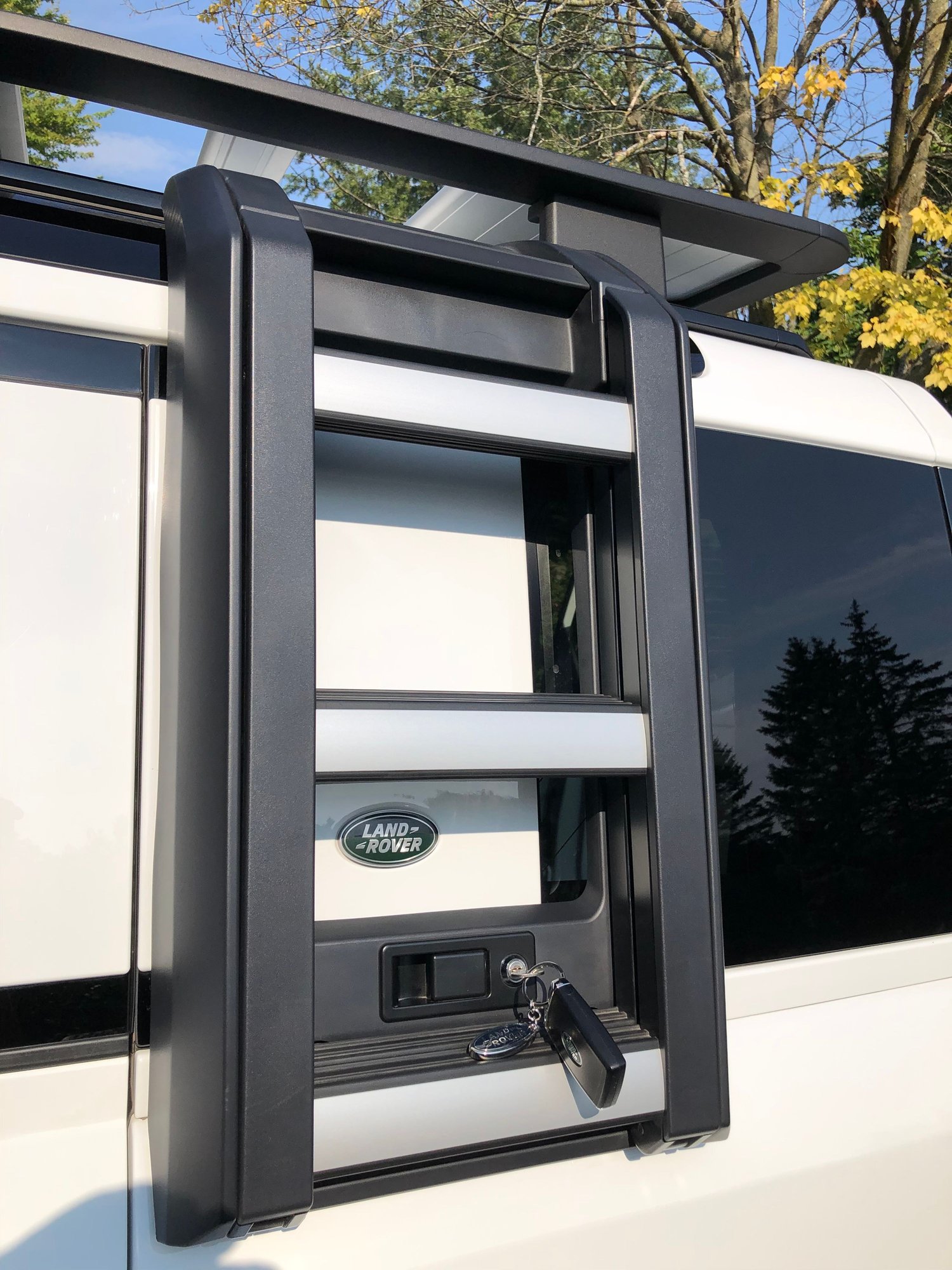 Miscellaneous - Land rover Defender OEM roof rack and OEM ladder from 30th Anniversay Defender - Used - 2020 to 2023 Land Rover Defender 110 - Rochester Hills, MI 48309, United States