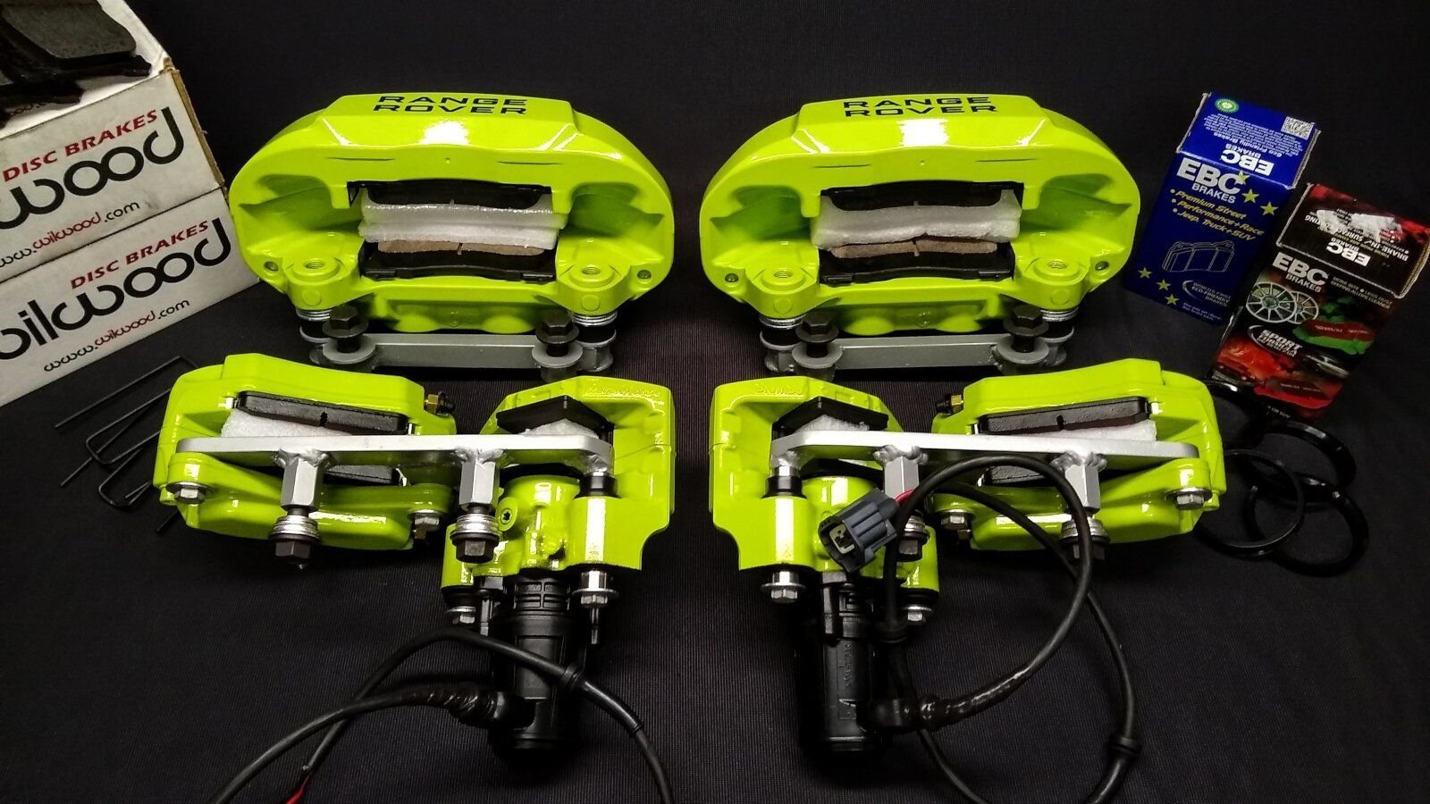 Brakes - Bespoke L538 Range Rover Evoque 6-Caliper Big Brake System Upgrade (BBK) Brembo - Used - 2015 to 2019 Land Rover Discovery Sport - 2012 to 2022 Land Rover Range Rover Evoque - Cleveland, OH 44146, United States