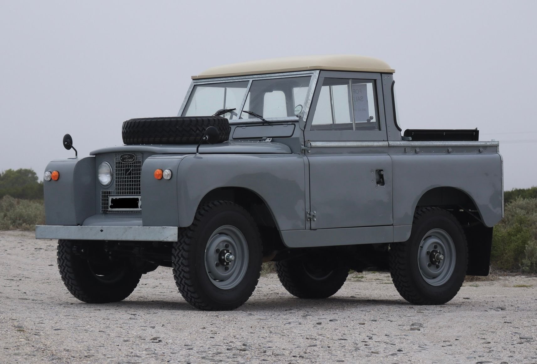 1967 Land Rover Land Rover - 1967 Land Rover Series 2A 88' 2.25 Diesel - Used - VIN 31700226D - 2,500 Miles - 4 cyl - 4WD - Manual - Truck - Gray - Cape Town, South Africa