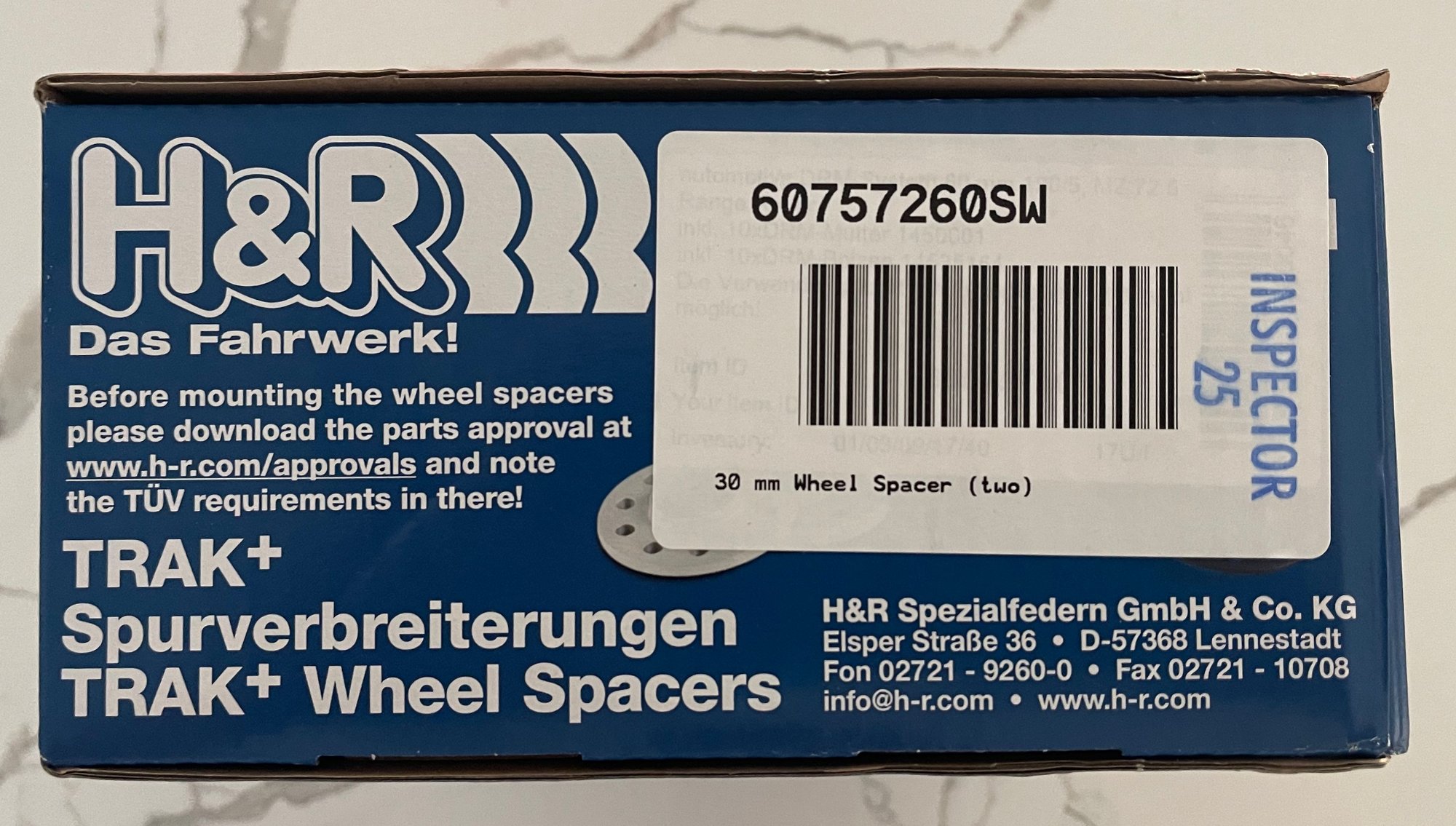 Wheels and Tires/Axles - H&R 30mm Trak+ DRM Spacers for Land Rover Discovery Range Rover Sport - Black - New - 2014 to 2019 Land Rover Range Rover Sport - 2013 to 2019 Land Rover Range Rover - 2018 to 2019 Land Rover Discovery - Poway, CA 92064, United States