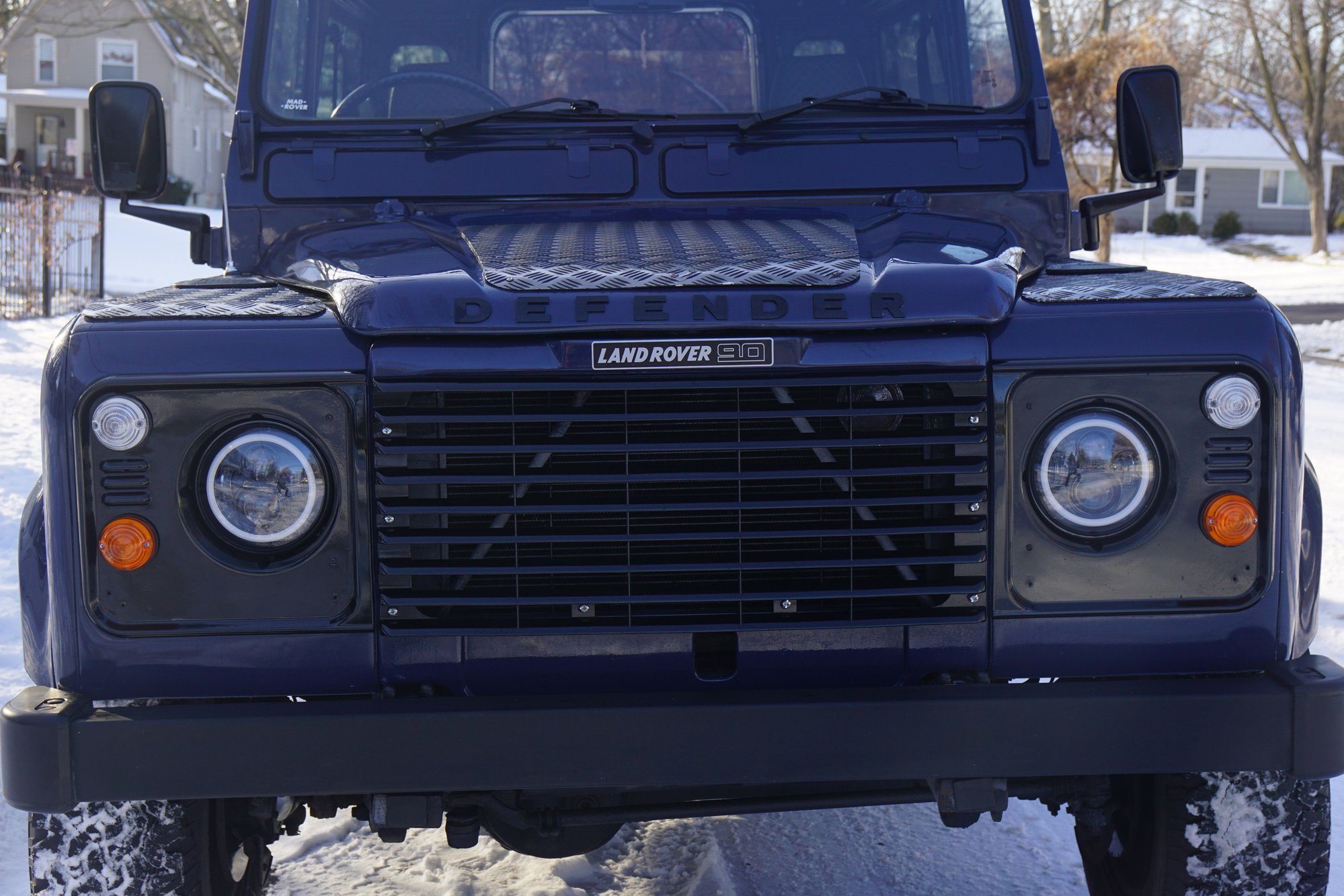 1989 Land Rover Range Rover - 1989 Right Hand Drive Defender 90 Turbo Diesel - Used - VIN SALLDVAB7FA376782 - 157,600 Miles - 4 cyl - 4WD - Manual - SUV - Blue - Ann Arbor, MI 48103, United States