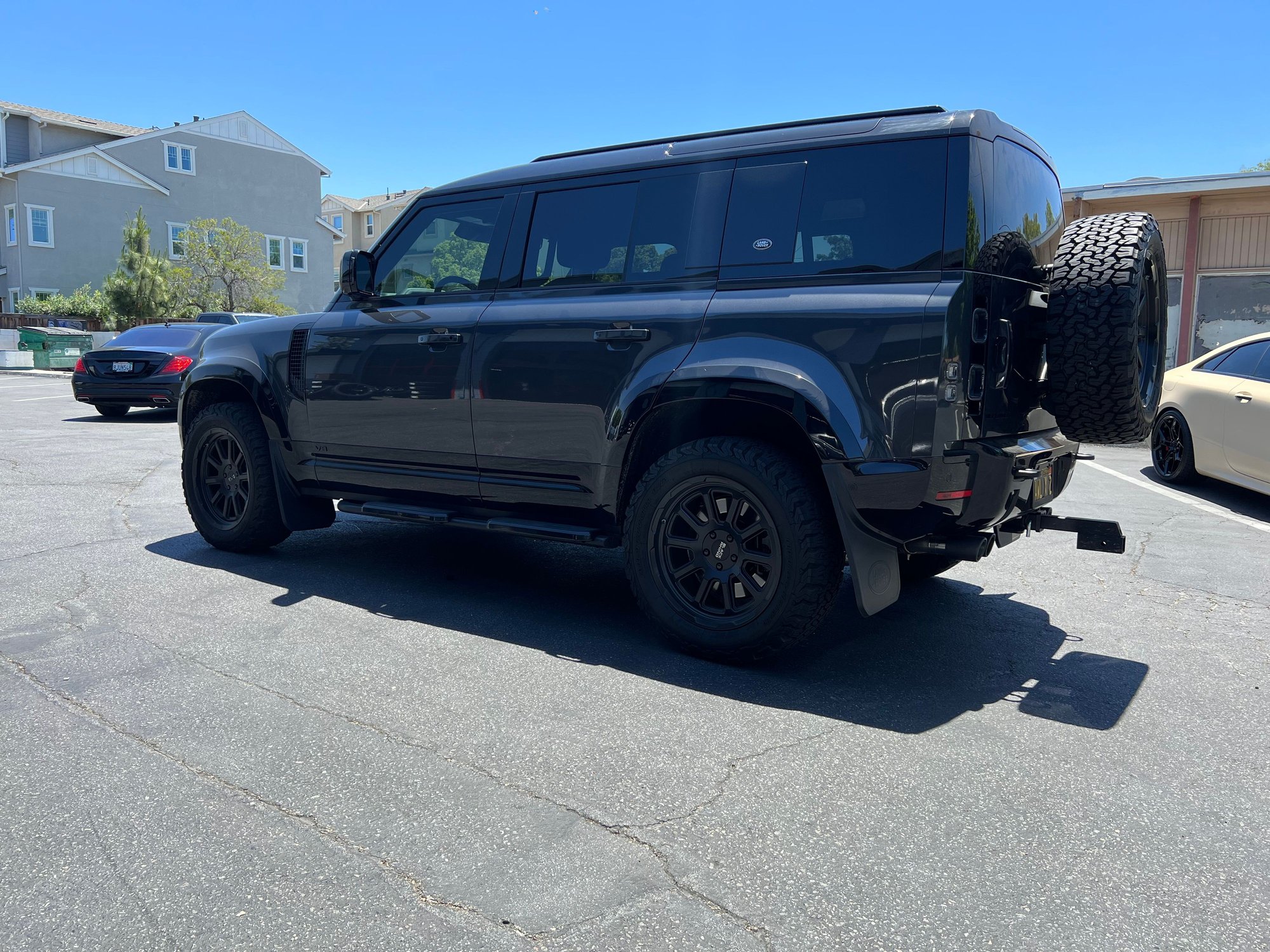 Wheels and Tires/Axles - Black Rhino Chase 20x8.5 BFG K02 275/55/20 Defender - Used - 2020 to 2023 Land Rover Defender 110 - San Jose, CA 95128, United States