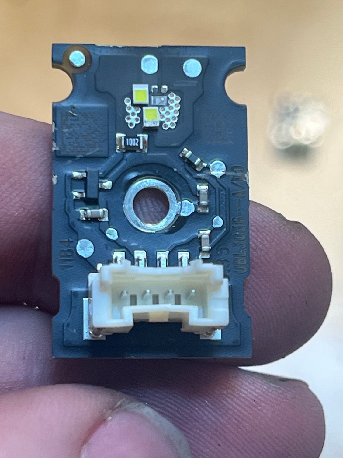 Old (I popped off one of the broken LEDs by accident) 