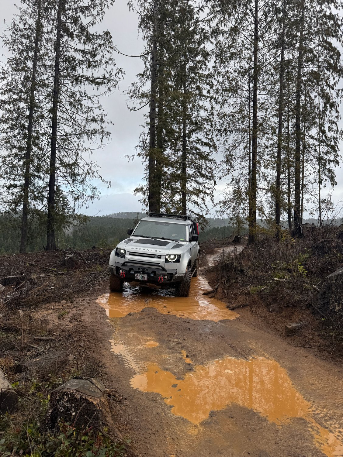 Friend's L663 on body lift, rod lift, bumpers F&R, sliders, 35's.  Amazing machine.
