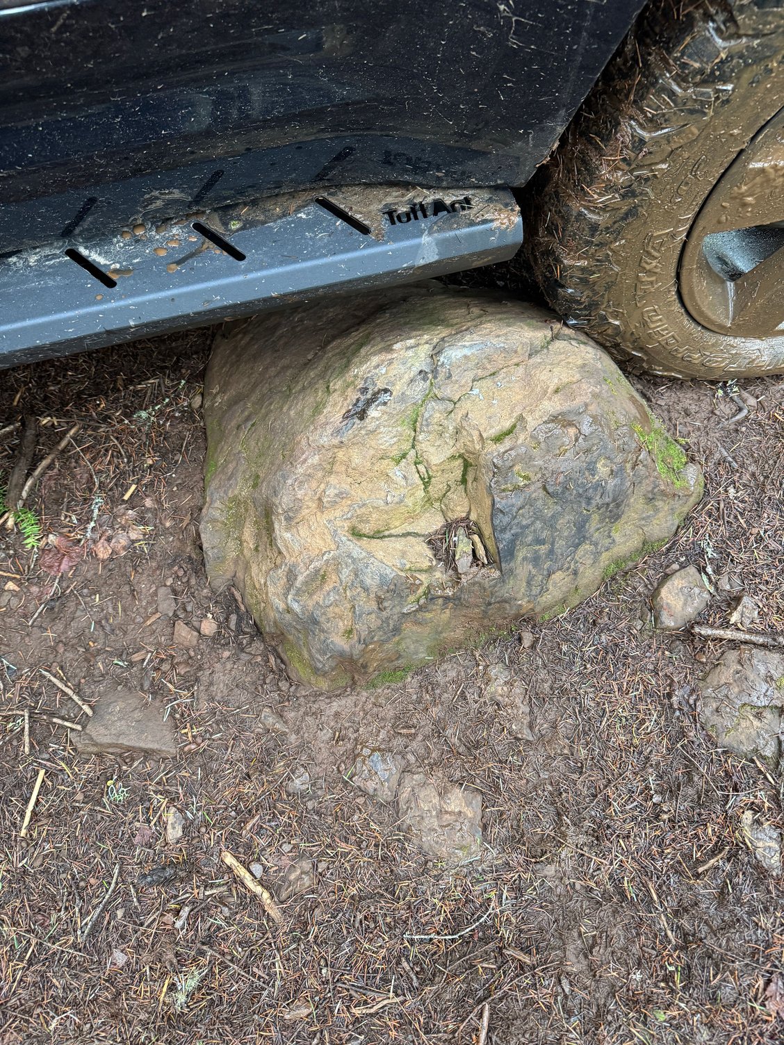 can take a rock !