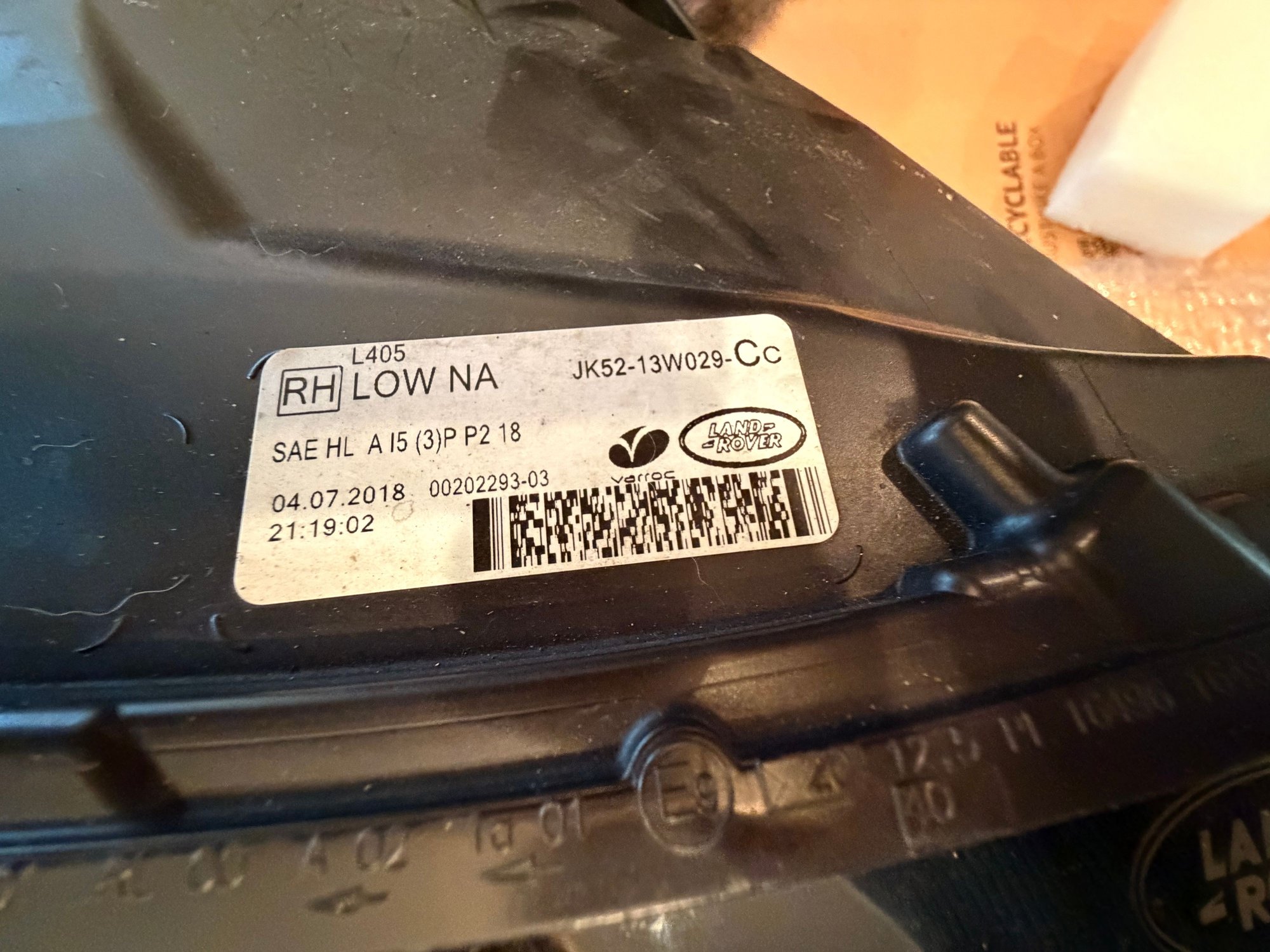 Lights - L405 Front left and right headlight assemblies - Used - -1 to 2027  All Models - Stillwater, MN 55082, United States