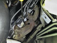 source of exhaust leak driver's side.