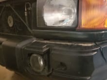 Installing a 2004 front bumper onto a 1999 D2.