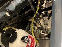 Pressure at about 1.5-2 bar 