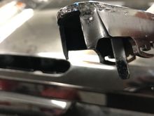 Broken completely off