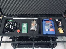 Regular roof rack daily kit.  Some hose extensions and clamps notbin picture yet.