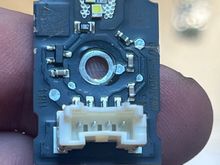 Old (I popped off one of the broken LEDs by accident) 