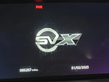 SVX bootup screen