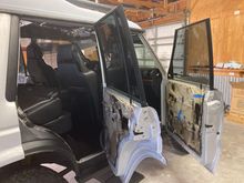 Removal of door cards