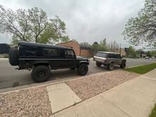 Bonus big girls shot. Not many rovers make my classic look small but 37in treps will do it. 