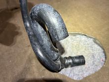 BEFORE turning U hose