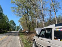 You can literally see my driveway in this picture. My roommate was cracking up that it got so close yet so far