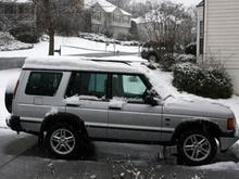 Rare snow in Atlanta.