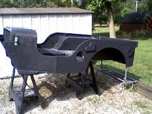 Willys Tub I put new floors in.