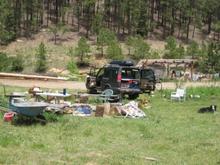 Camping in Trinidad Colorado