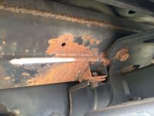The visible rust is just paint deep and easy to remove with a grinder.