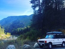 At the trailhead near Leavenworth, WA